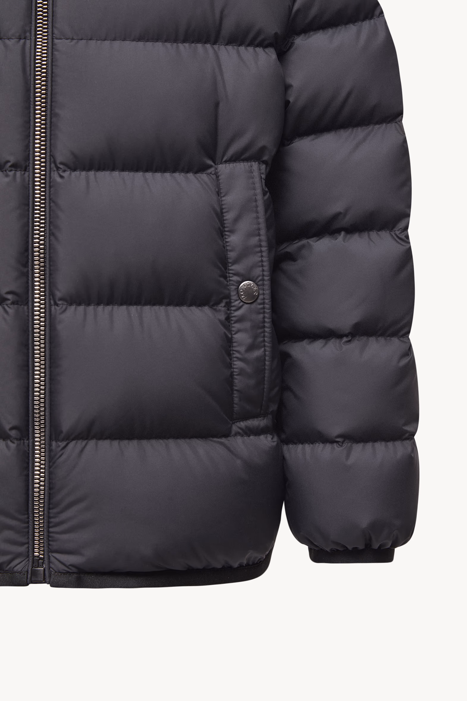 Bajan Down Jacket Boy Black Moncler 5